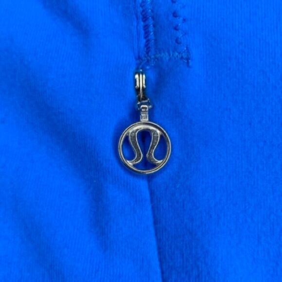 Lululemon Daily Yoga Jacket Beaming Blue size 8 - Picture 8 of 14